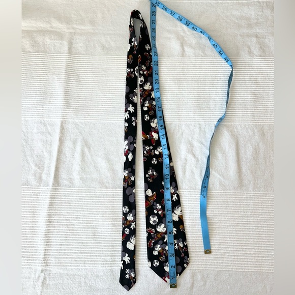 Vintage Mickey Mouse Myung Joo Silk Tie - Picture 6 of 10